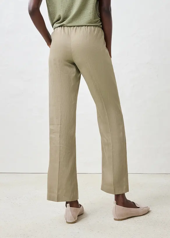 Pantalon 100% lin, bonprix