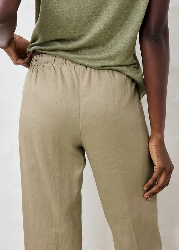 Pantalon 100% lin, bonprix