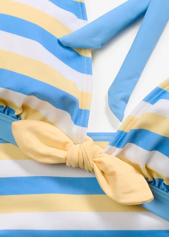 Bikini dos nu (ens. 2 pces) à nouettes, bonprix