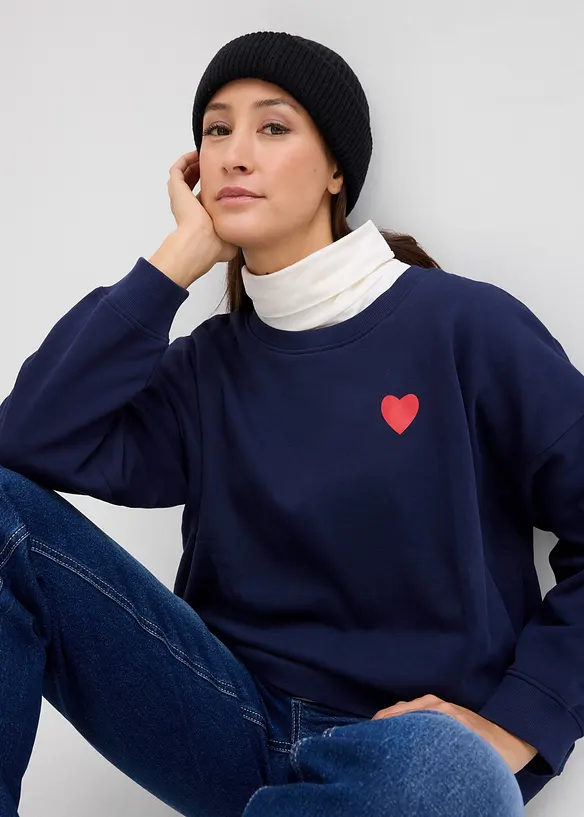 Sweat-shirt de grossesse et d'allaitement, bonprix