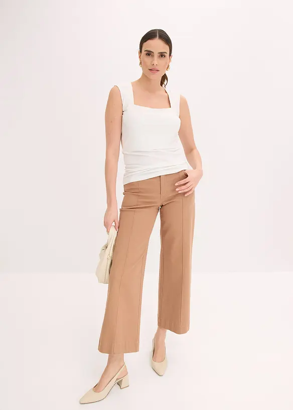 Débardeur à encolure carrée, bonprix