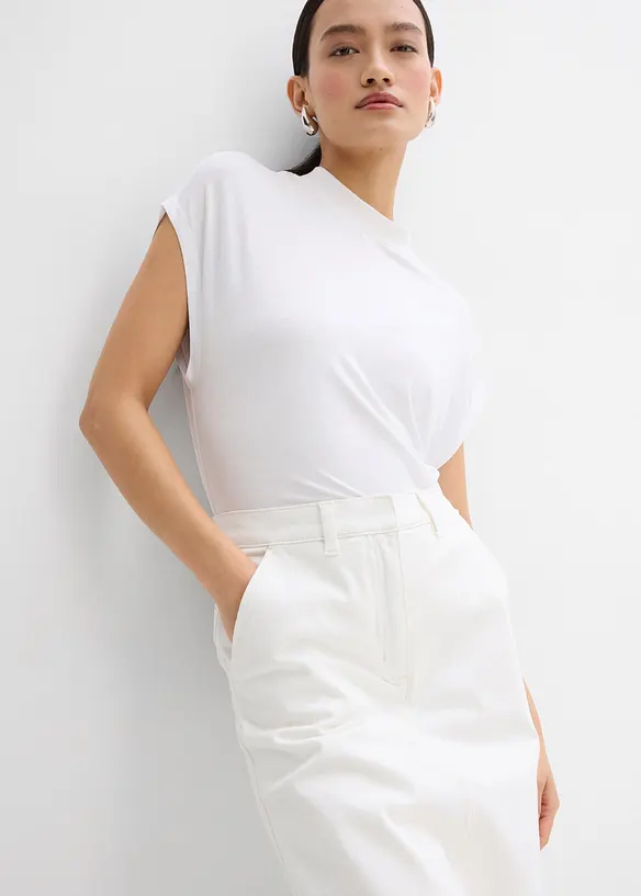 Jupe-short en coton extensible, bonprix