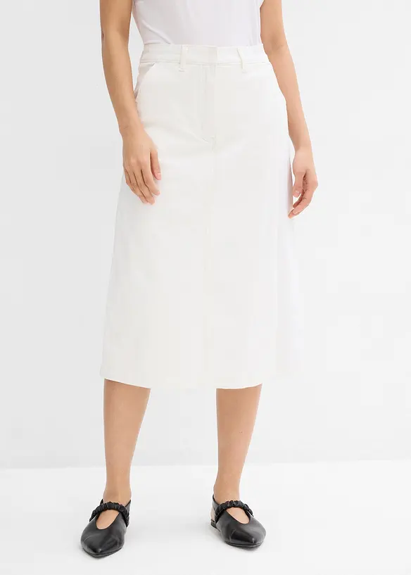 Jupe-short en coton extensible, bonprix