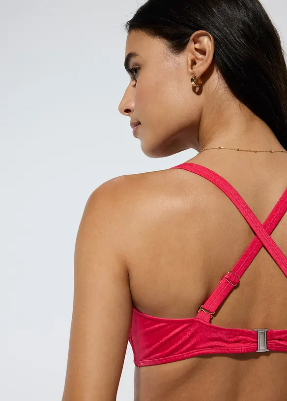 Bikini balconnet (ens. 2 pces) en matière brillante, bonprix