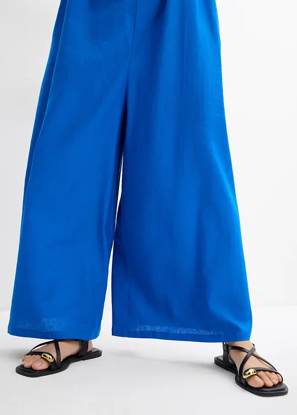 Combinaison aérienne en lin et viscose, bonprix