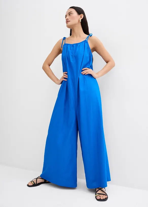 Combinaison aérienne en lin et viscose, bonprix