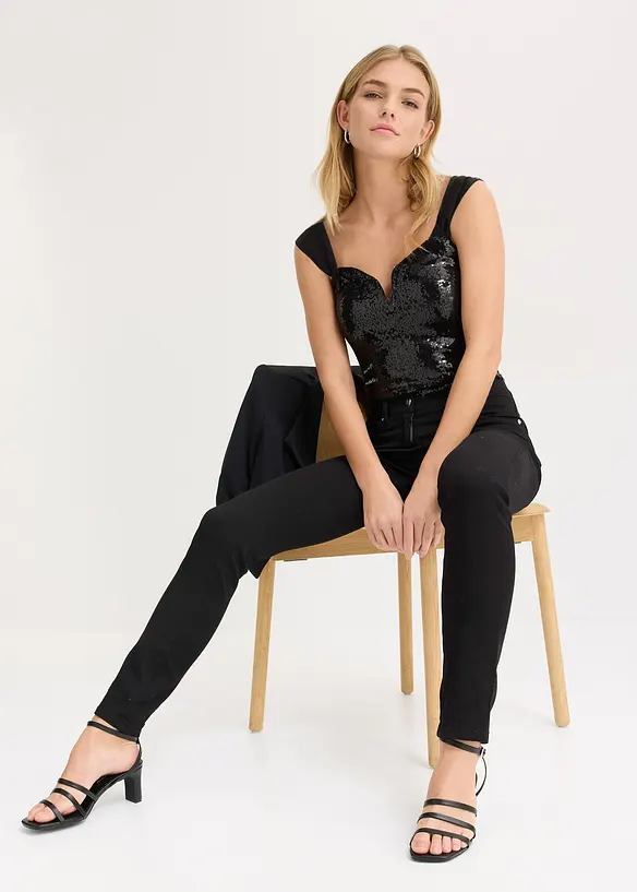 Body &agrave; sequins, bonprix