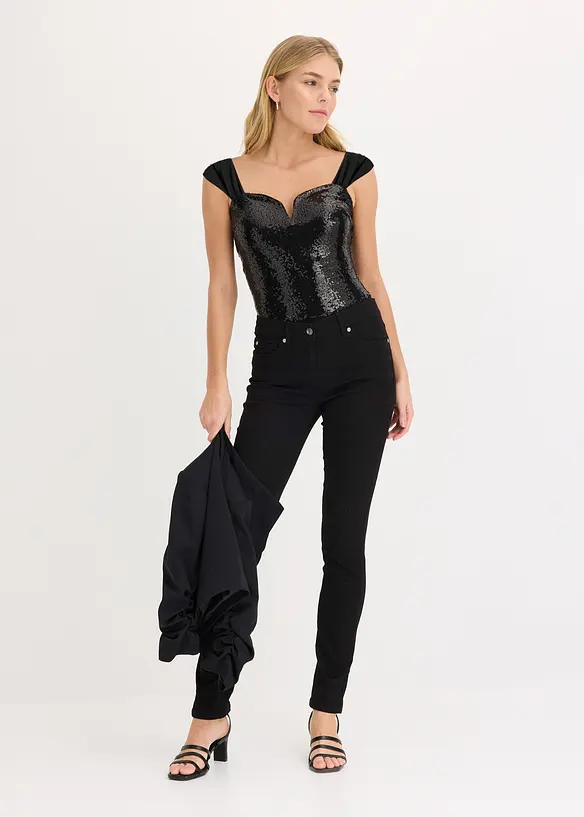 Body &agrave; sequins, bonprix