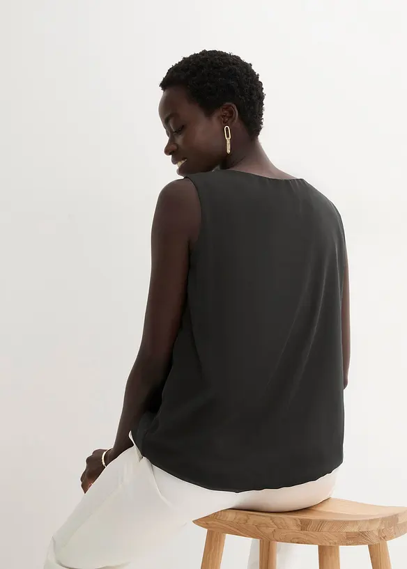 Blouse sans manches, bonprix