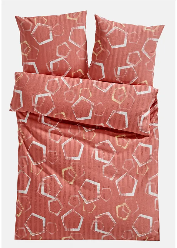 Parure de lit à imprimé graphique, bonprix