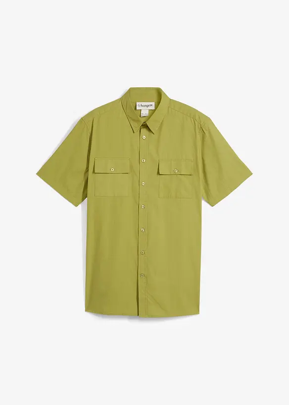 Chemise manches courtes 100 % coton, bonprix