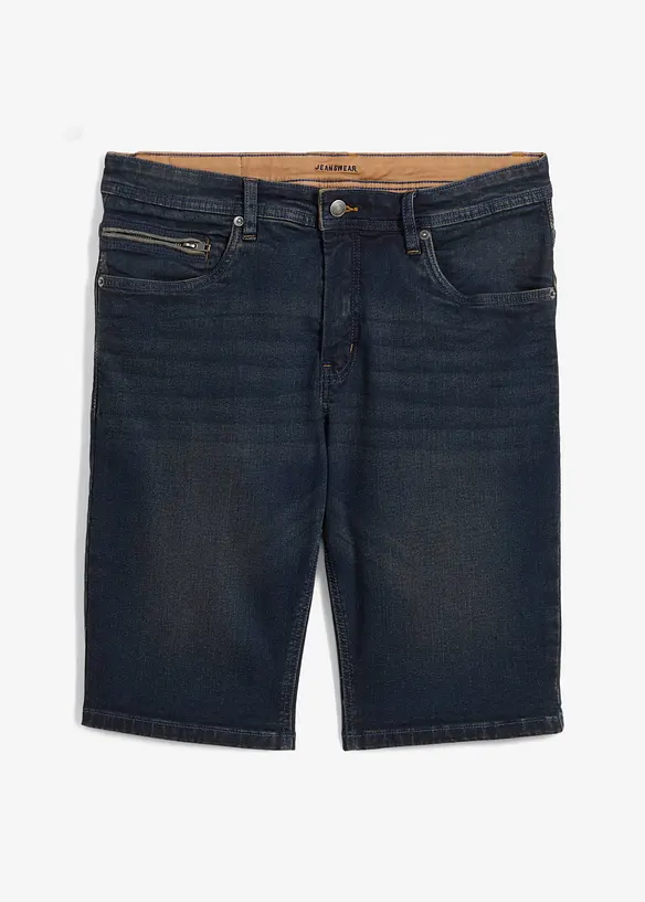 Bermuda en jean extensible, Slim, bonprix
