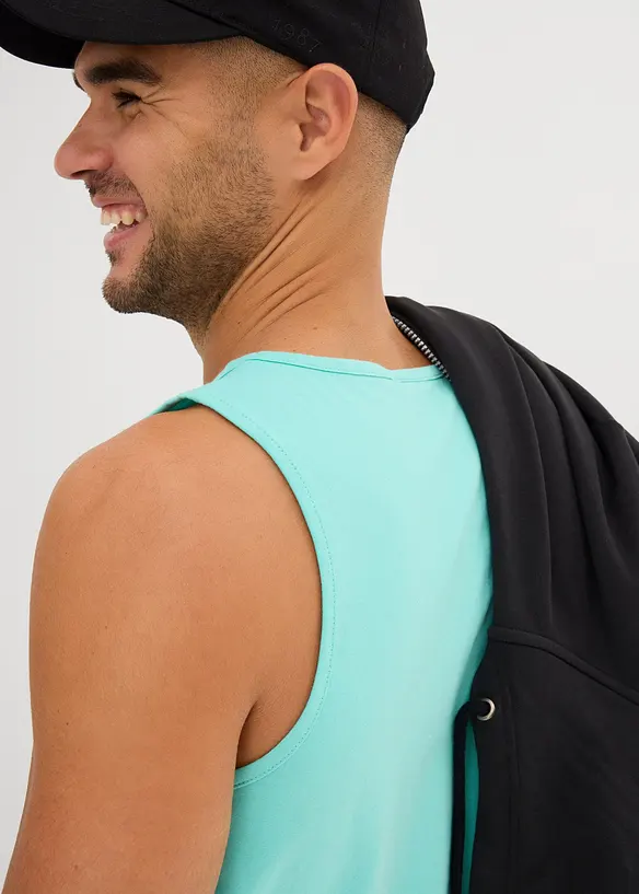 Lot de 3 débardeurs 100% coton, bonprix