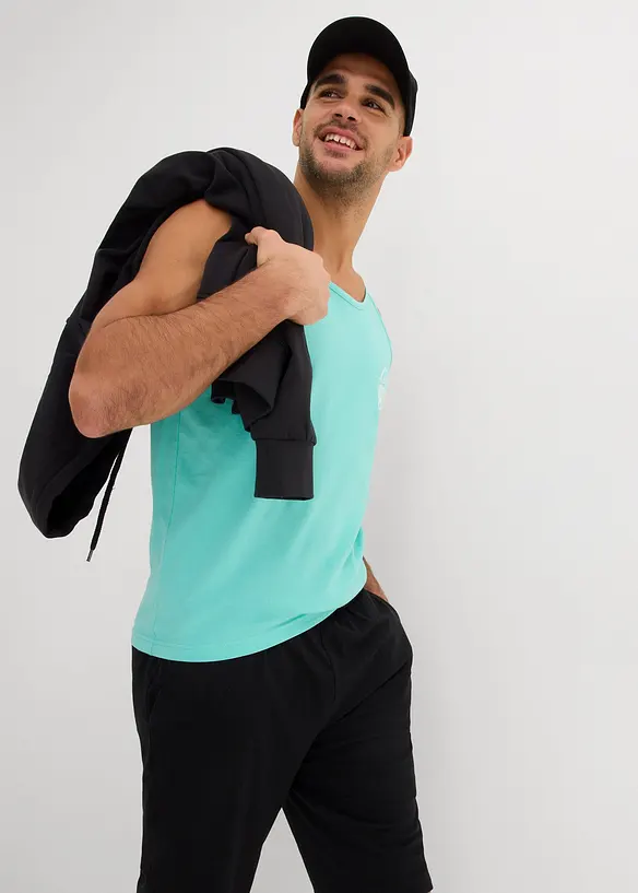 Lot de 3 débardeurs 100% coton, bonprix