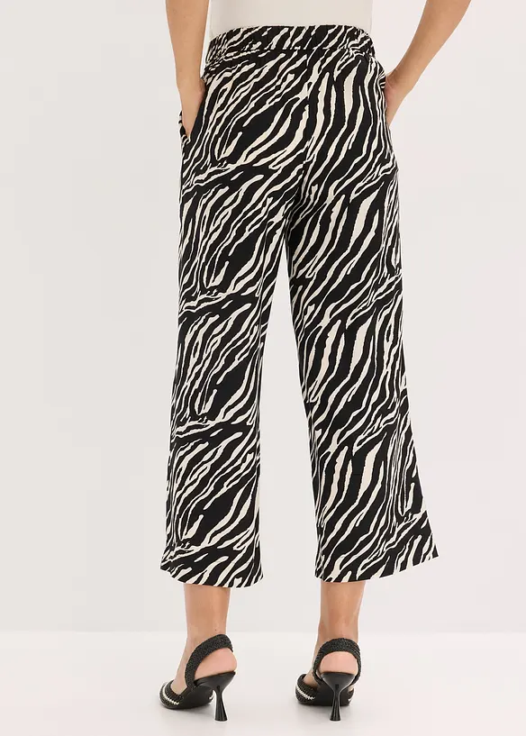 Pantalon à taille élastiquée, bonprix