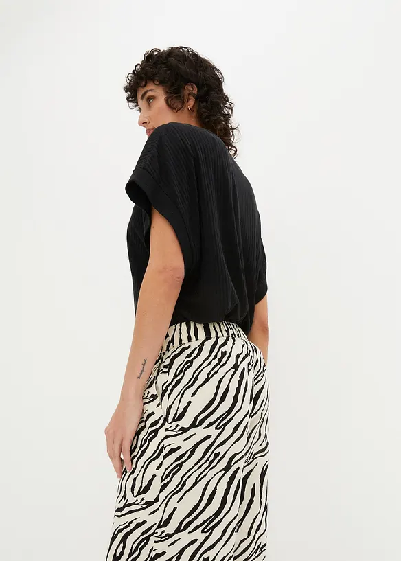 Pantalon à taille élastiquée, bonprix