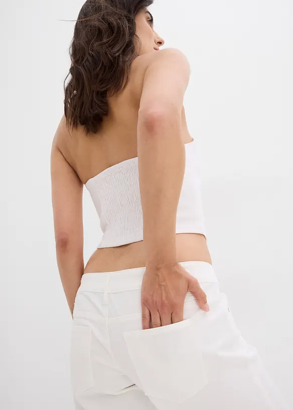 Jean large, taille basse, bonprix