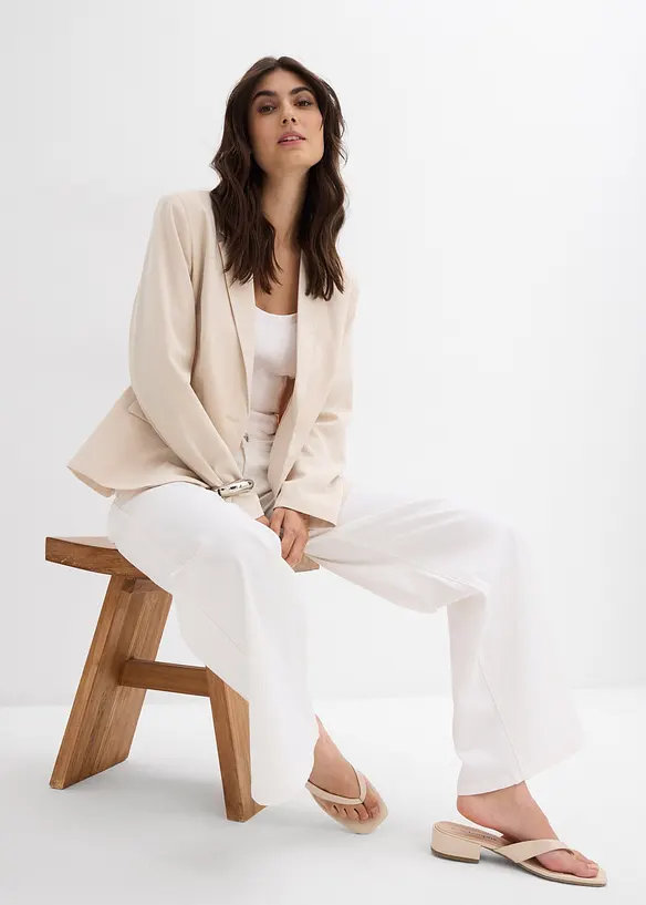 Jean large, taille basse, bonprix