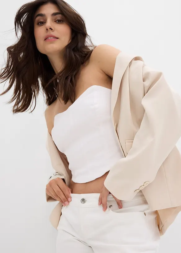 Jean large, taille basse, bonprix