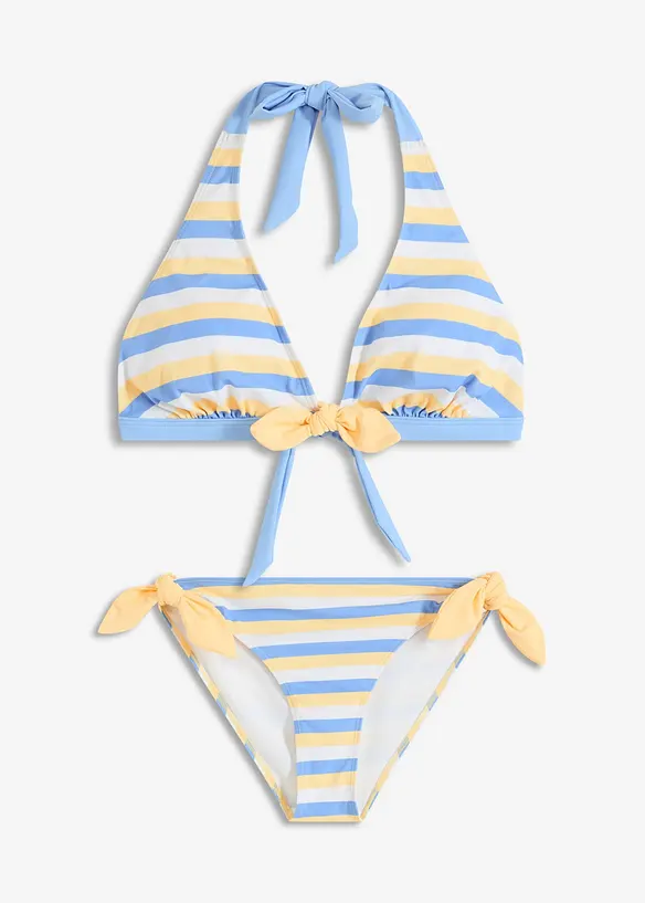 Bikini dos nu (ens. 2 pces) à nouettes, bonprix