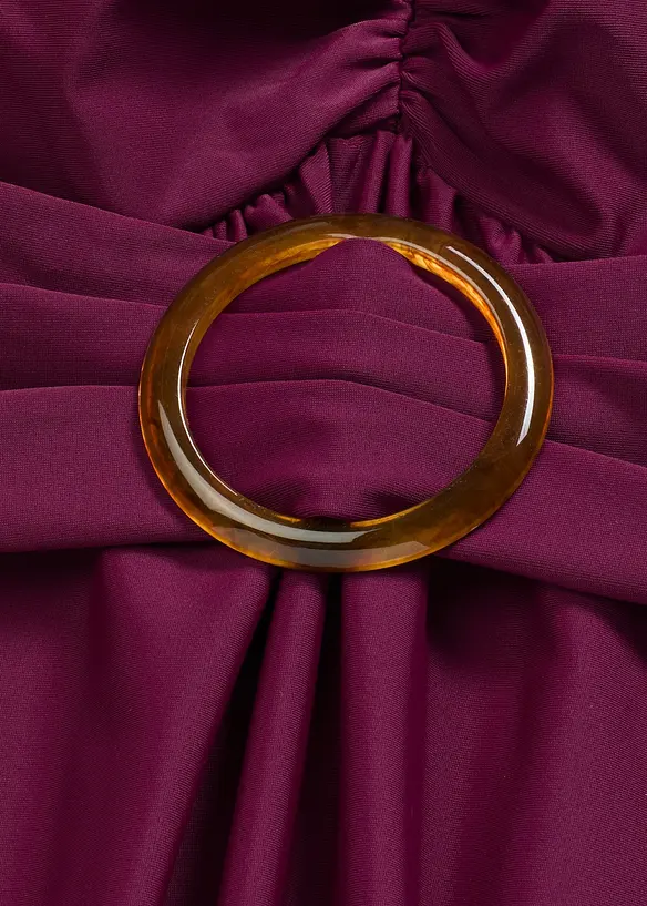 Tankini long (ens. 2 pces) &agrave; larges bretelles, bonprix