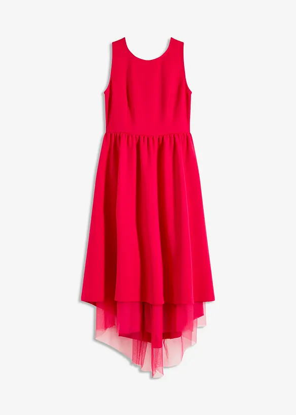 Robe courte-longue avec jupon en tulle, bonprix
