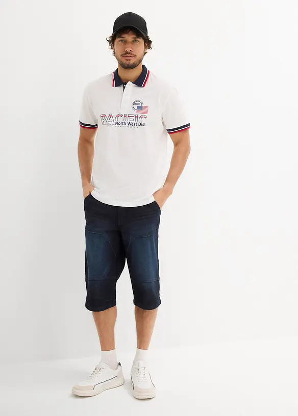 Lot de 2 polos 100% coton, bonprix