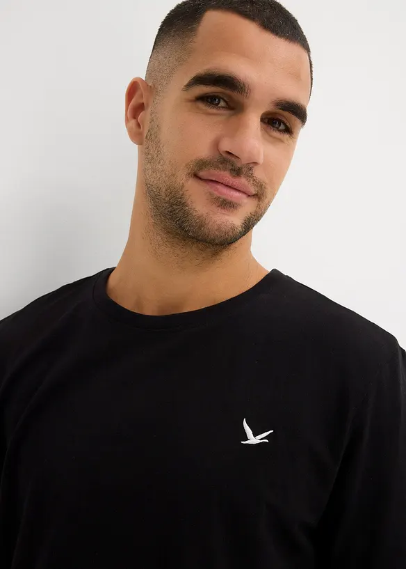 T-shirt et bermuda (ens. 2 pces) en jersey 100% coton, bonprix