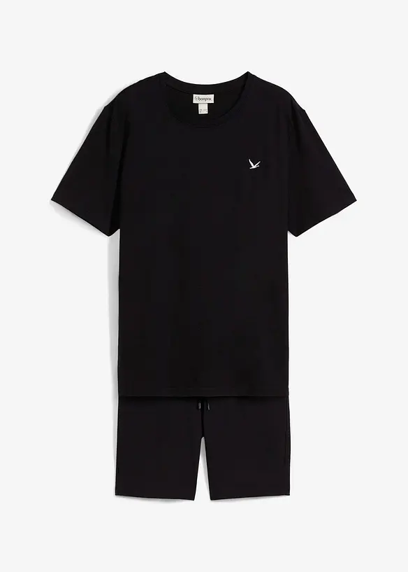 T-shirt et bermuda (ens. 2 pces) en jersey 100% coton, bonprix