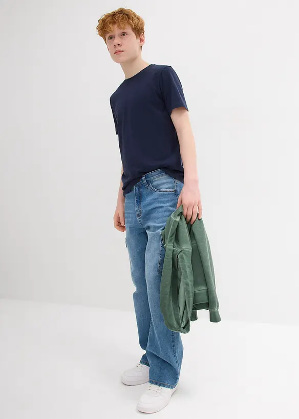 Lot de 3 T-shirts 100% coton, bonprix