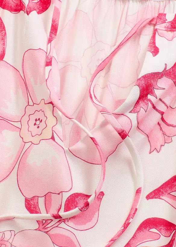 Robe-tunique imprimée en viscose fluide, bonprix