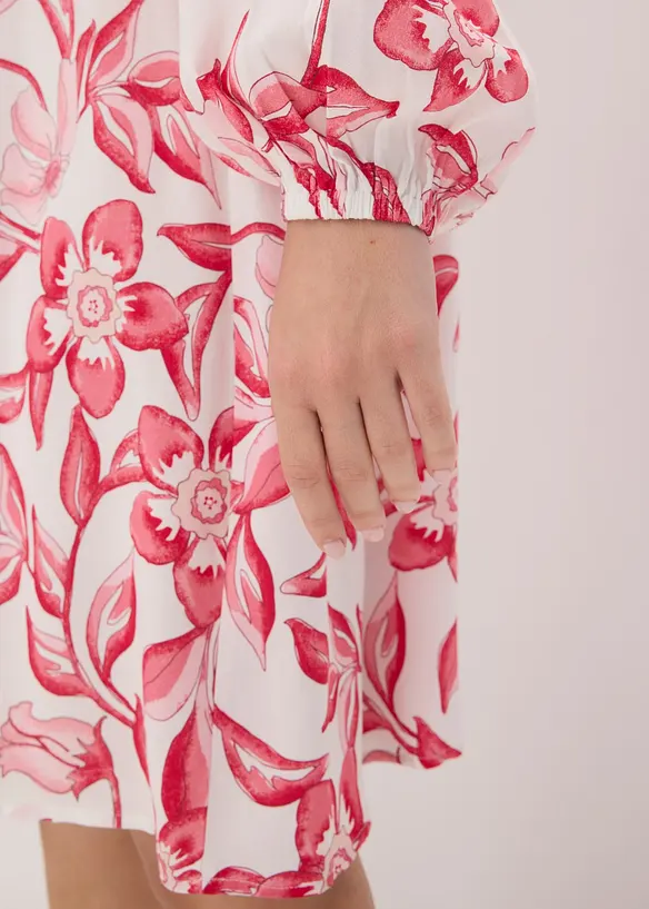 Robe-tunique imprimée en viscose fluide, bonprix