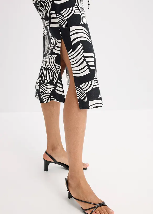 Robe-chemise légère en lin majoritaire, bonprix