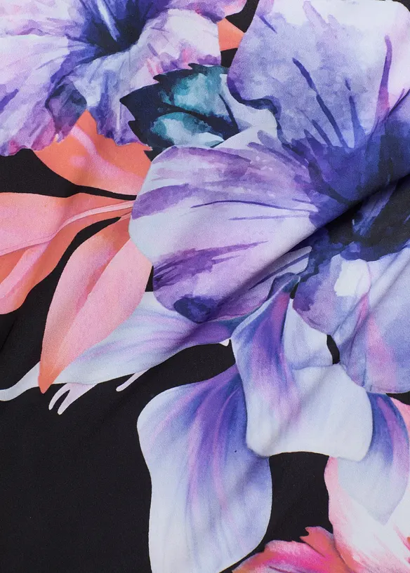 Maillot 1 pièce sculptant, maintien léger, bonprix