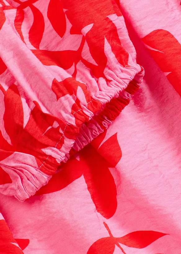 Blouse col Bardot imprimée en viscose mélangée, bonprix