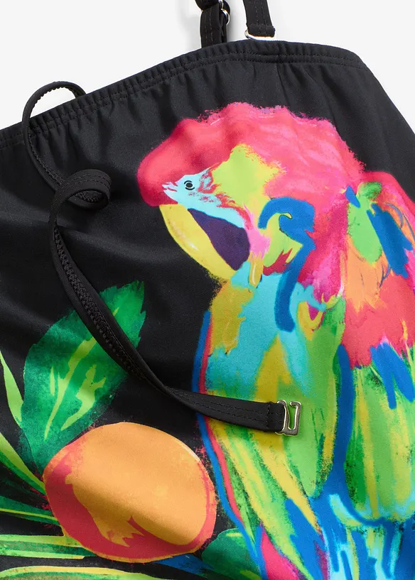 Maillot 1 pi&egrave;ce sculptant, maintien l&eacute;ger, bonprix