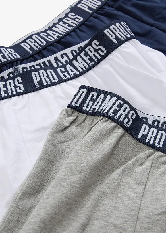 Lot de 7 boxers avec coton doux, bonprix