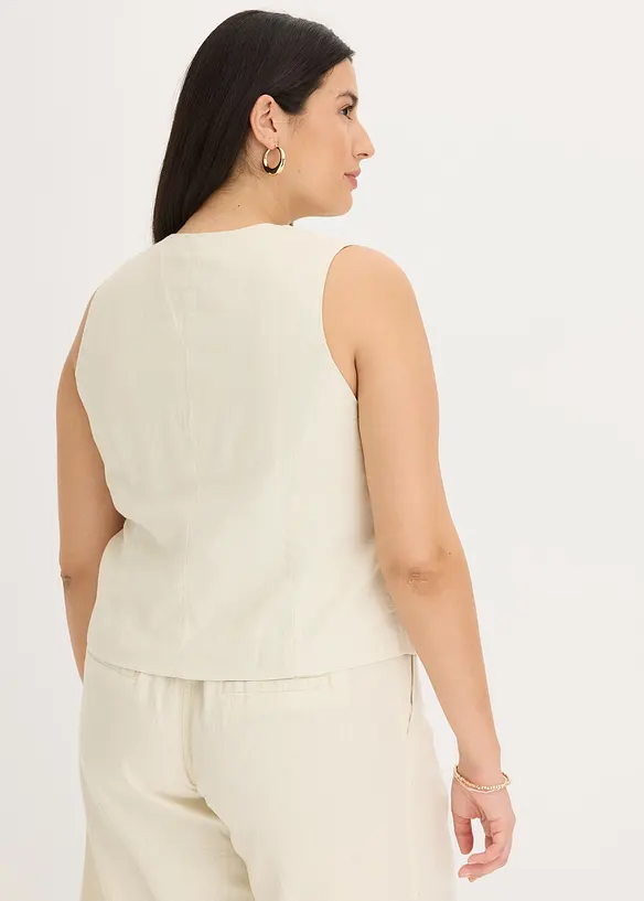 Gilet sans manches à nouettes, bonprix