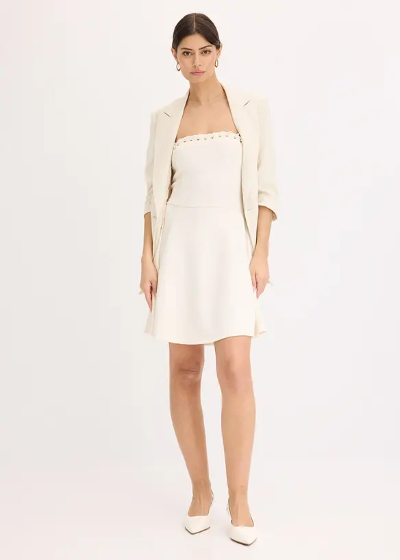 Robe avec détail chaîne, bonprix