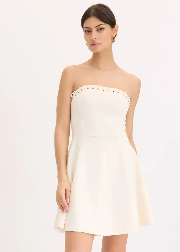 Robe avec détail chaîne, bonprix