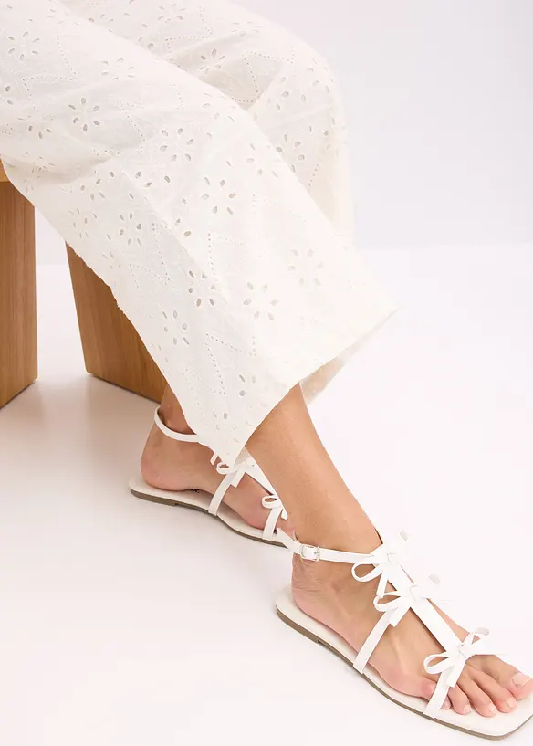 Jupe-culotte en broderie anglaise, bonprix