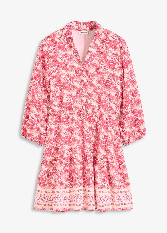 Robe effet lin, bonprix