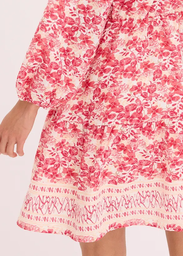 Robe effet lin, bonprix