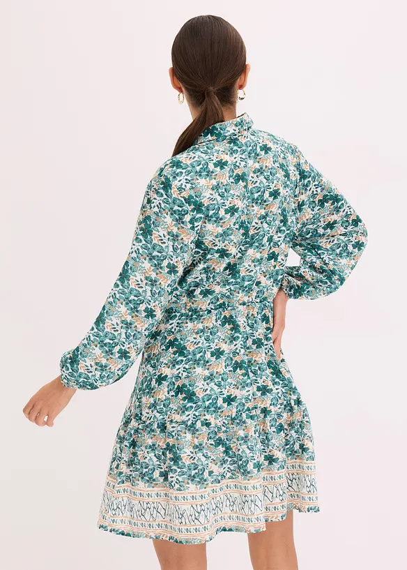 Robe effet lin, bonprix