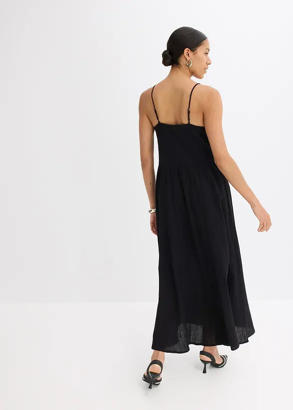 Robe longue orné d’œillets, bonprix