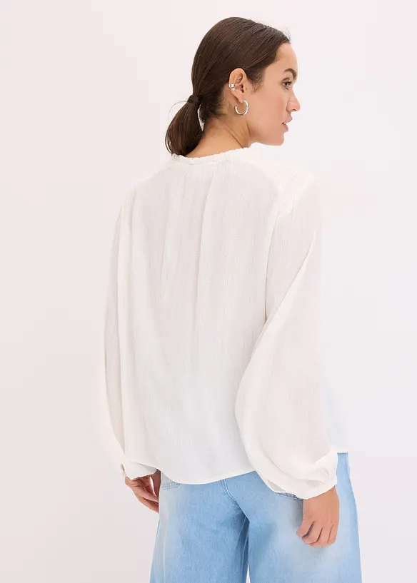 Chemisier à rayures métallisées, bonprix