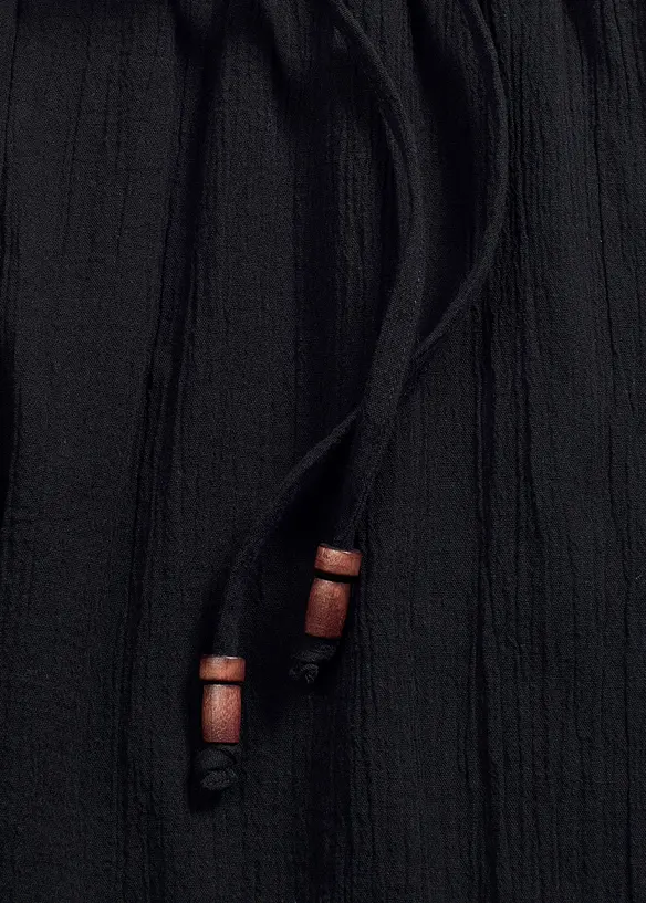 Pantalon large et texturé, bonprix