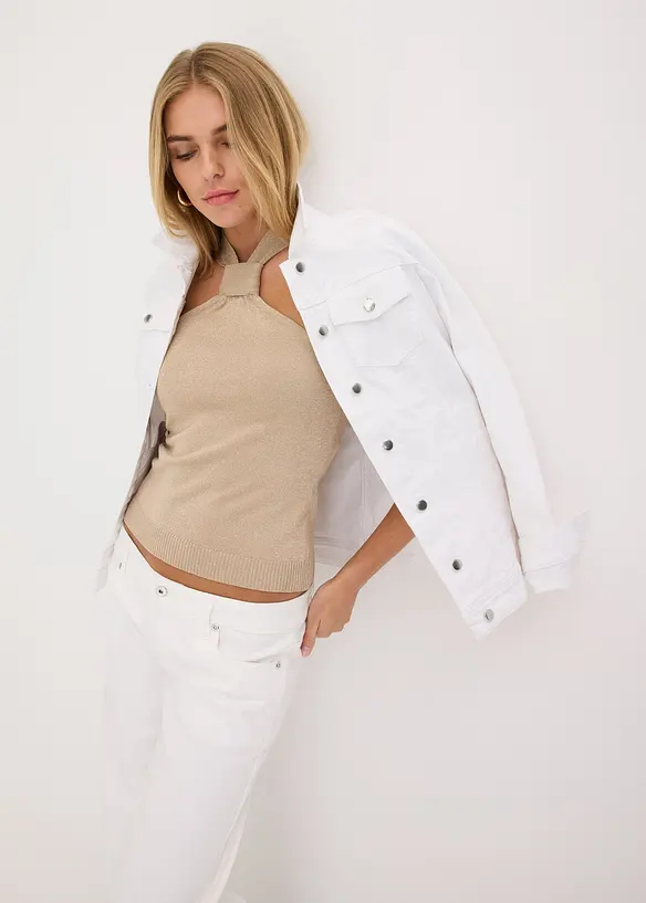 Haut dos nu avec de la viscose douce, bonprix