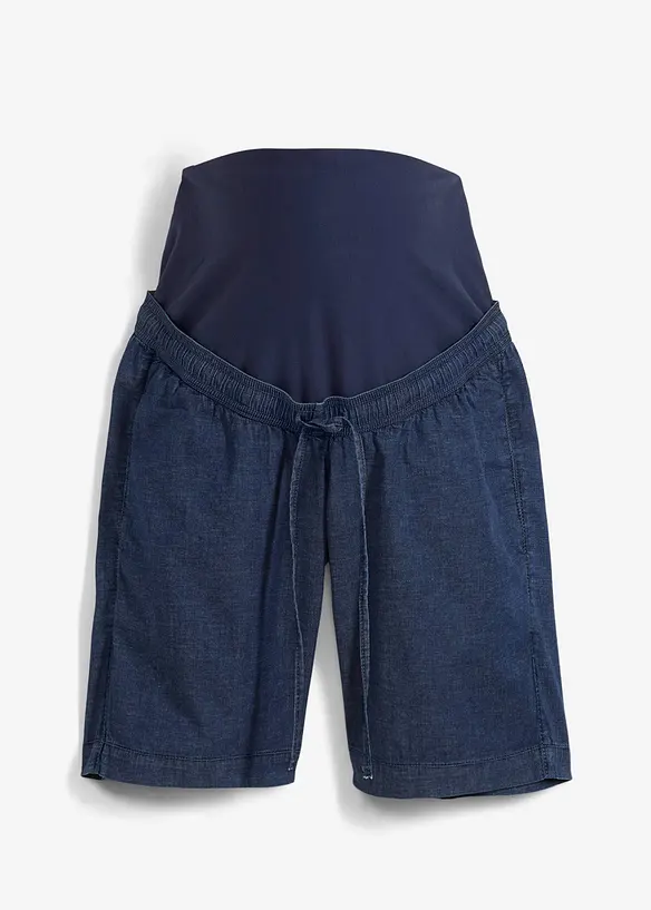 Short de grossesse léger en denim extensible, bonprix