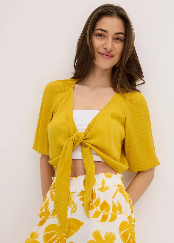 Blouse fluide en jersey viscose, bonprix